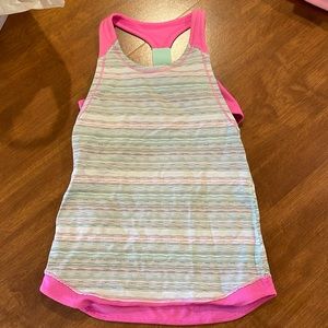 Girls Ivivva Sz 8 Tank with bralette